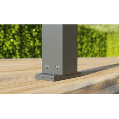 Lot de 3 cales pergolas LUPUS