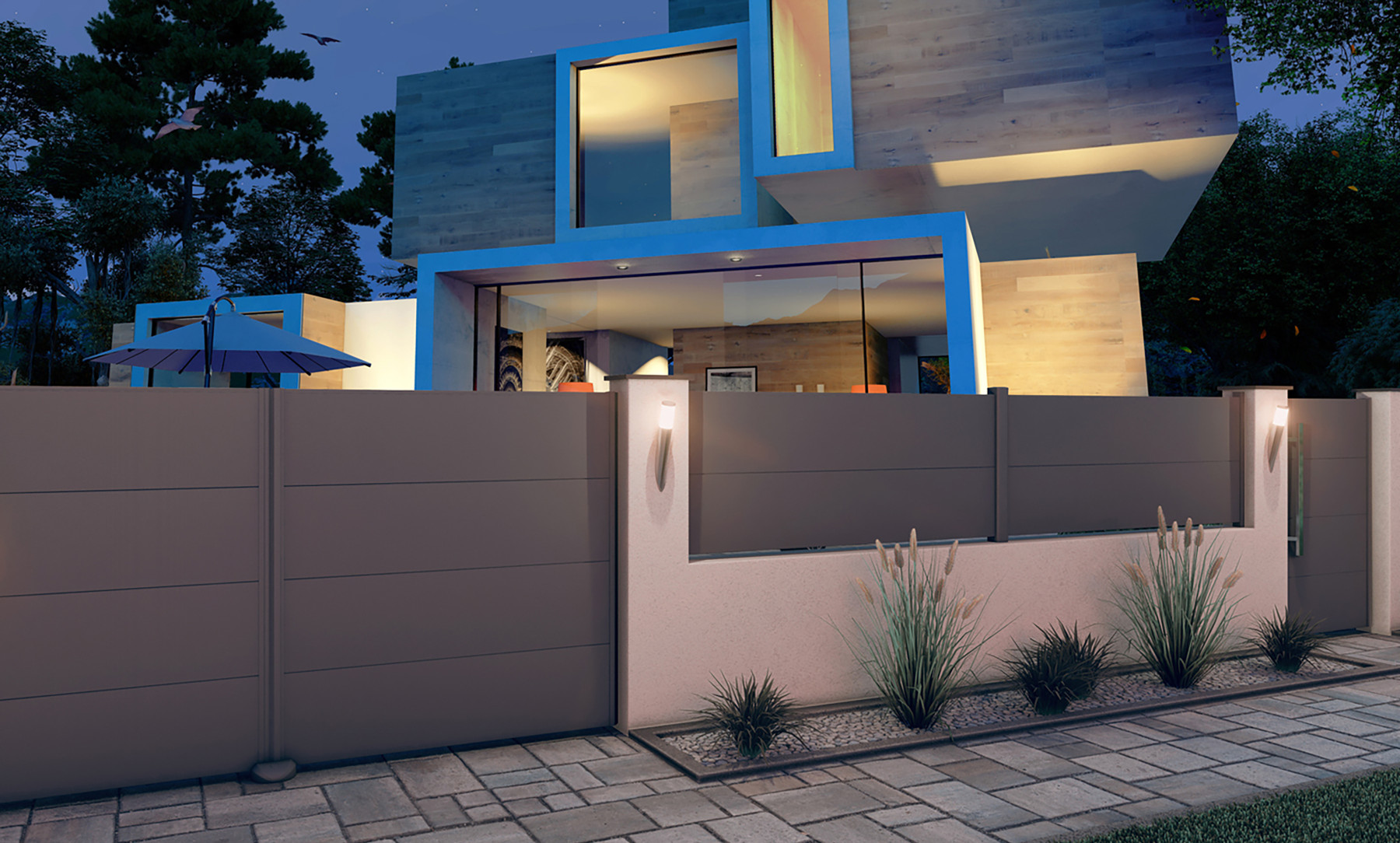 Configurez votre portail alu sur mesure